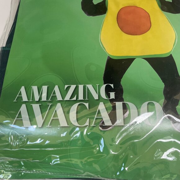 Hauntlook Amazing Avocado Adult Unisex Halloween Costume ONE SIZE - Picture 3 of 5